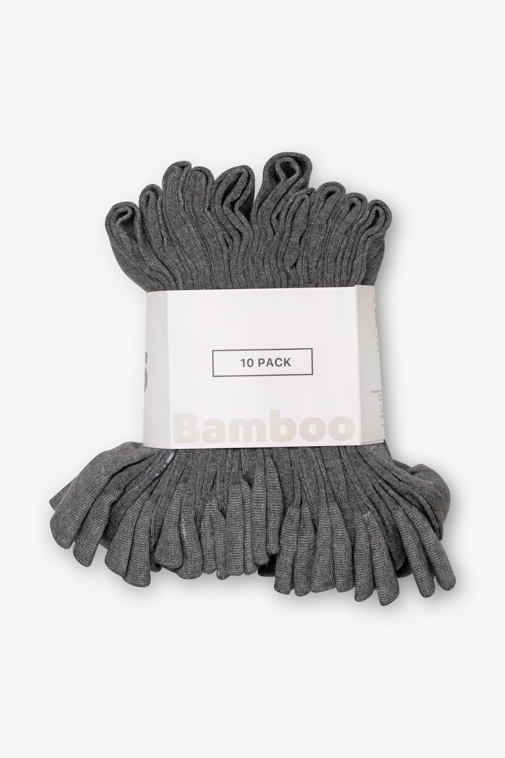 The Original Performance Calcetines de bambú 10 paquete - gris