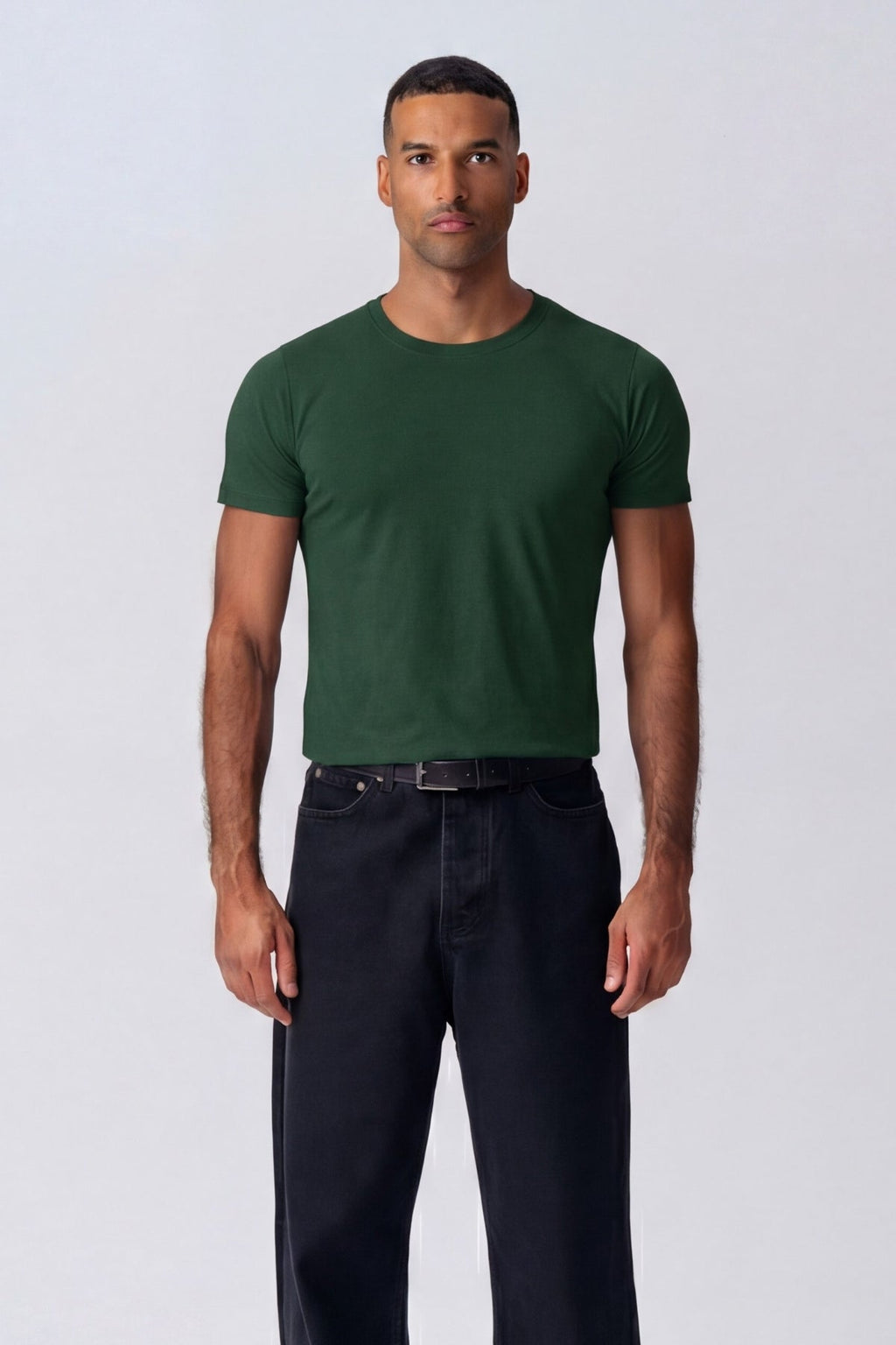 Muscle Camiseta - Verde oscuro