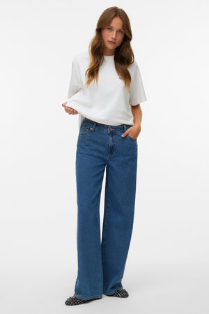 Vaqueros anchos Remy - Denim azul medio