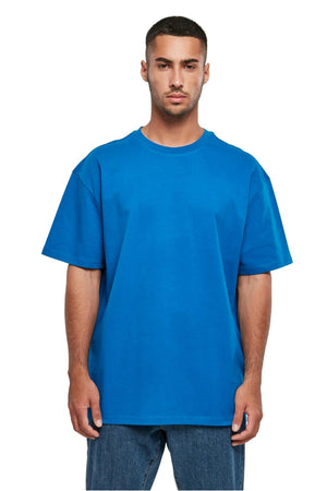 Pesado Oversized Camiseta - Azul Cobalt