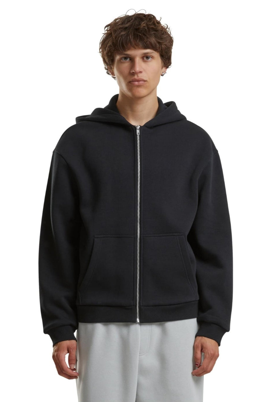 Everyday Zip Hoodie - Negro