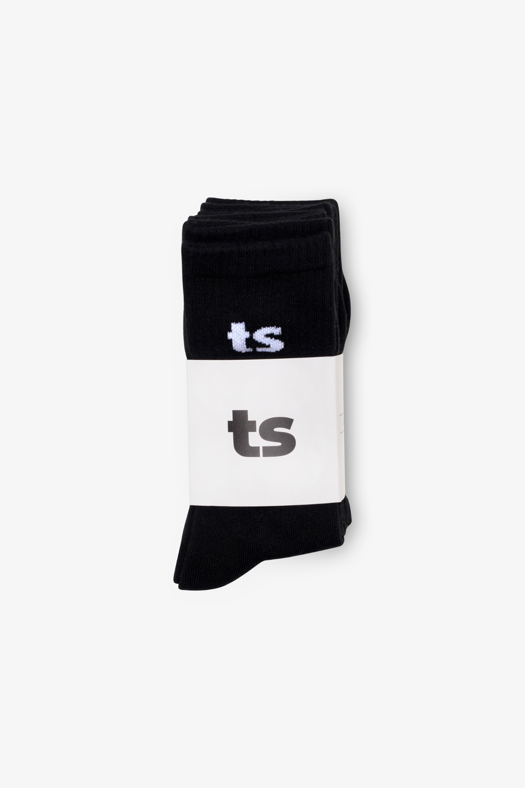 Tennis Socks 5 pcs - Black