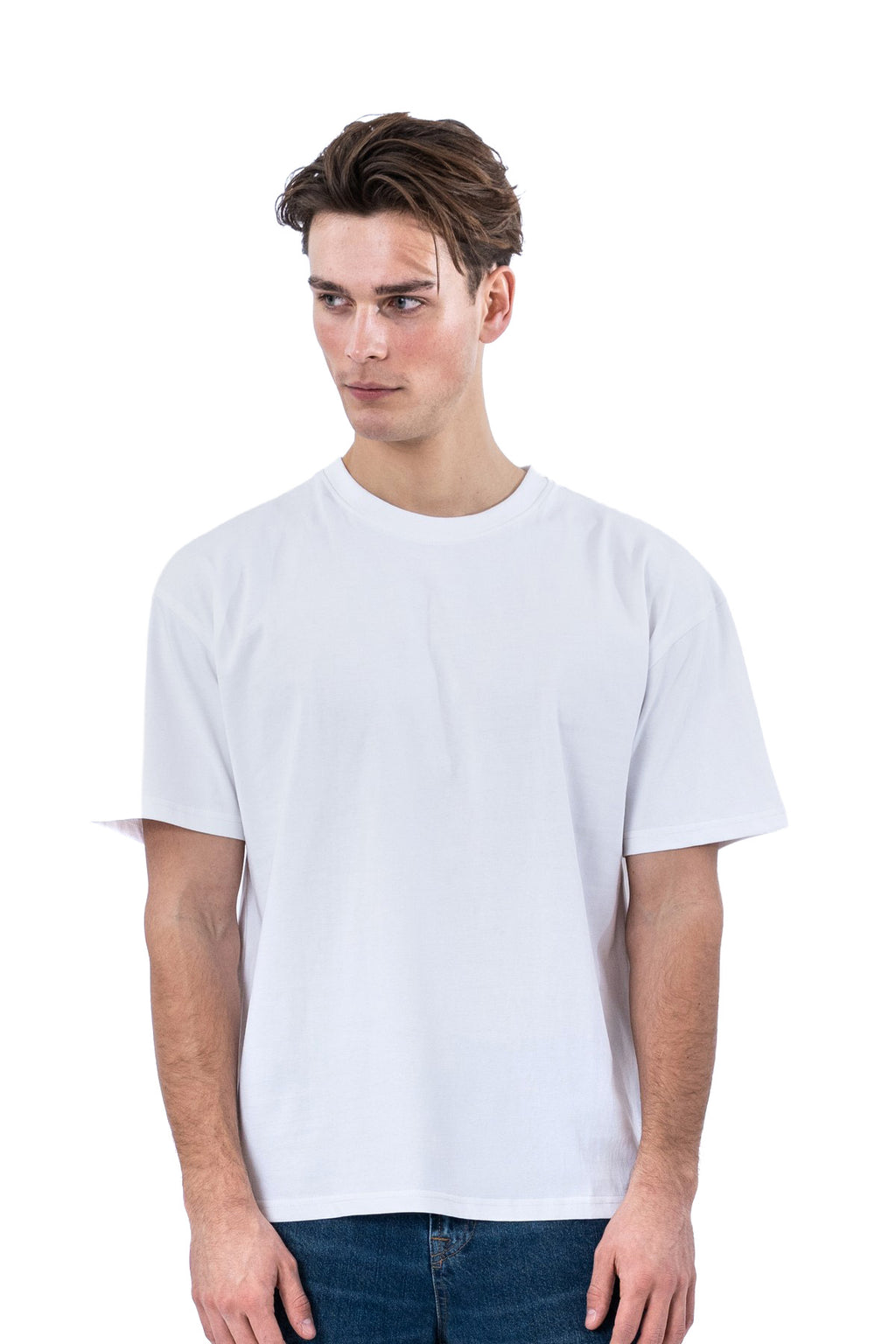 Camiseta cuadrada - Blanco