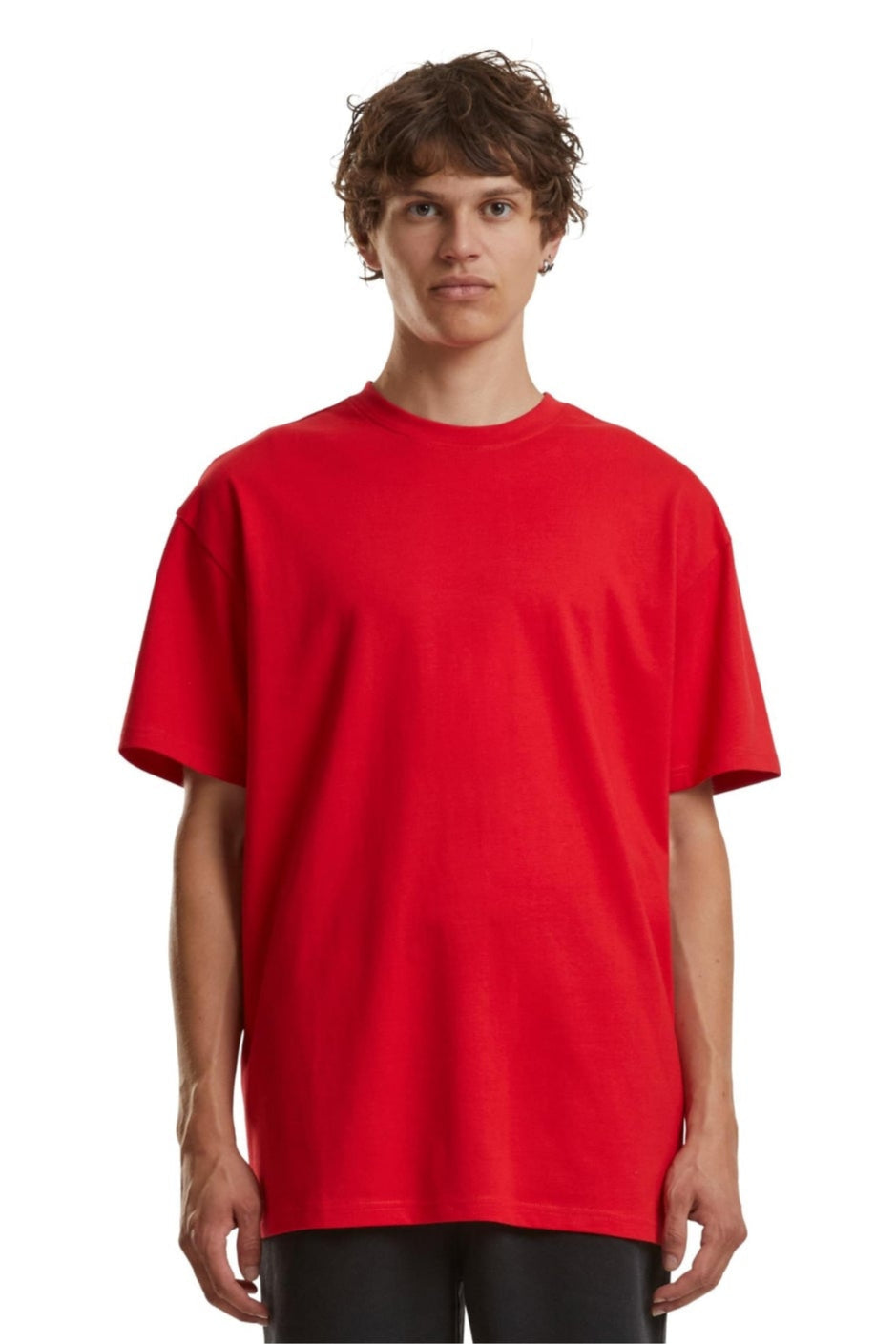 Pesado Oversized Camiseta - Ciudad roja