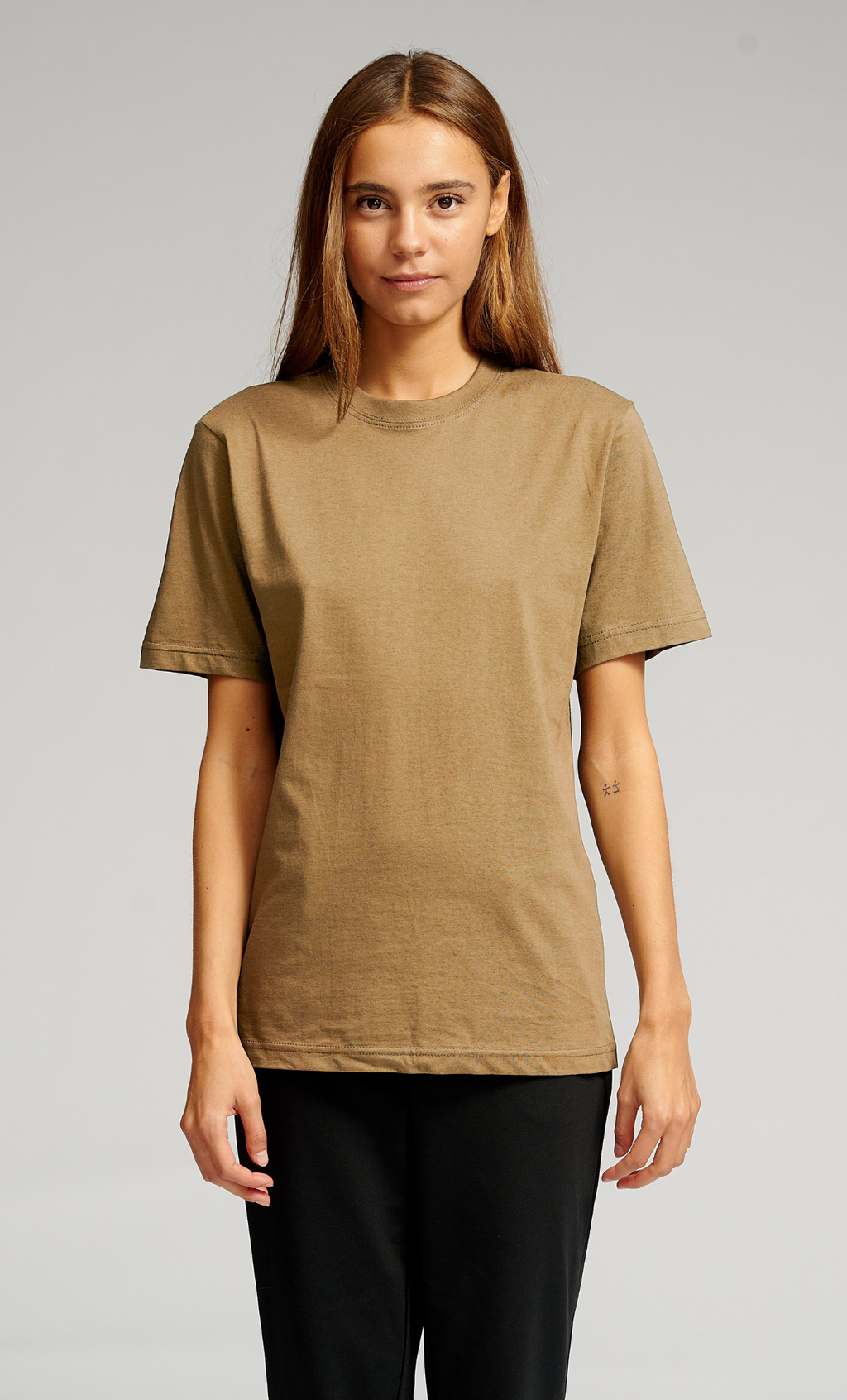 Oversized T-shirt - Khaki