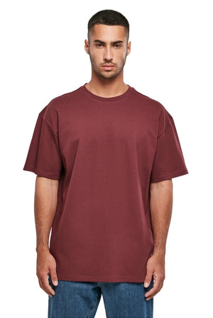 Pesado Oversized Camiseta - Cherry