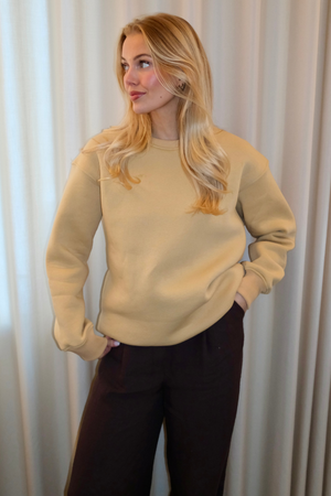 Sudadera alina - arena