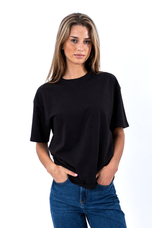 Camiseta Heavy Boxfit - Negro