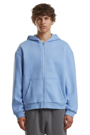 Everyday Zip Hoodie - Blue en polvo