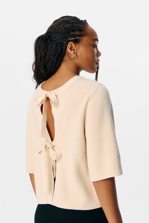 Julla Parvi 2/4 Knit Cardigan - Sandshell