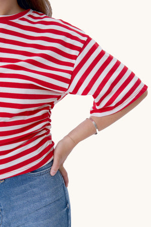 Camiseta Pataya - Rojo/Blanco