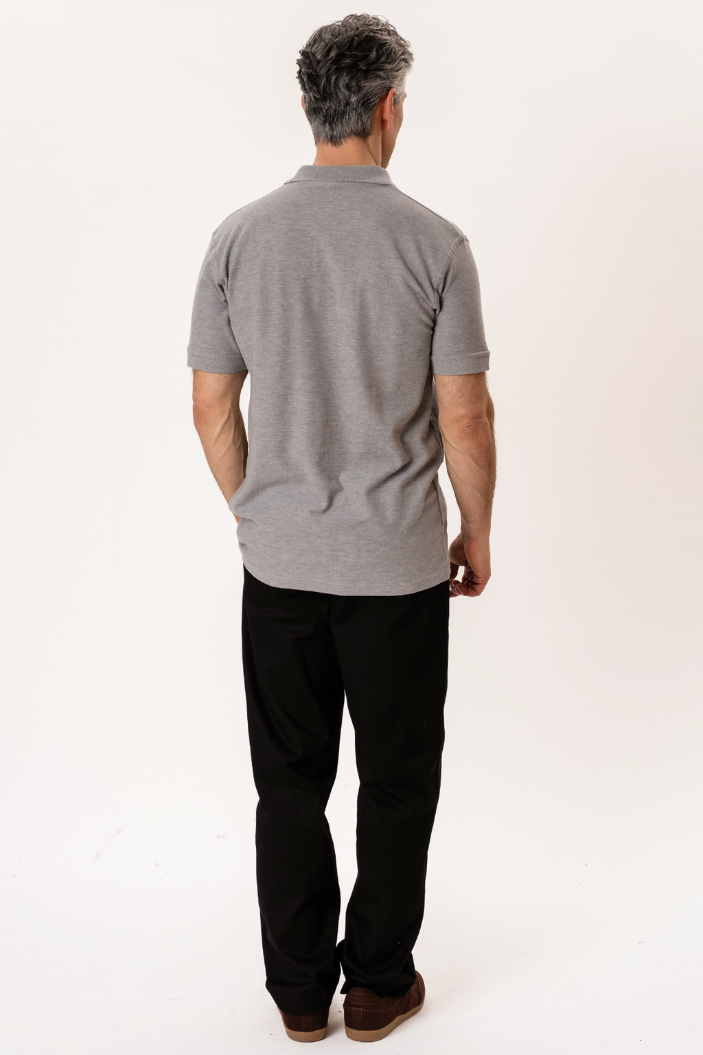 Basic Polo - Gris