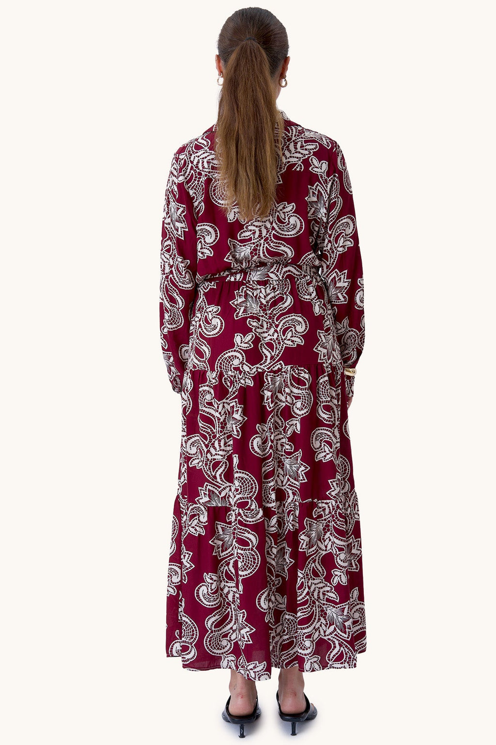 Lola Dress - Burgundy