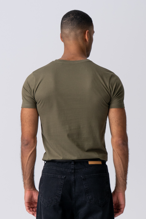 Camiseta muscular - Green del ejército