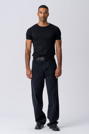 Camiseta muscular - Negro