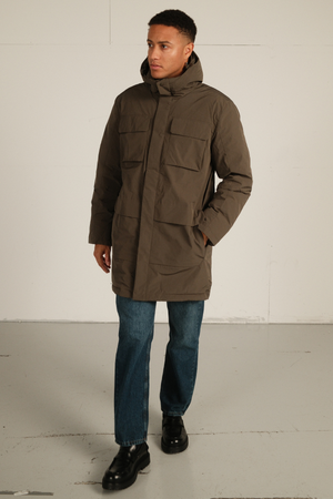 Chaqueta parka de Edmund Long - Negro