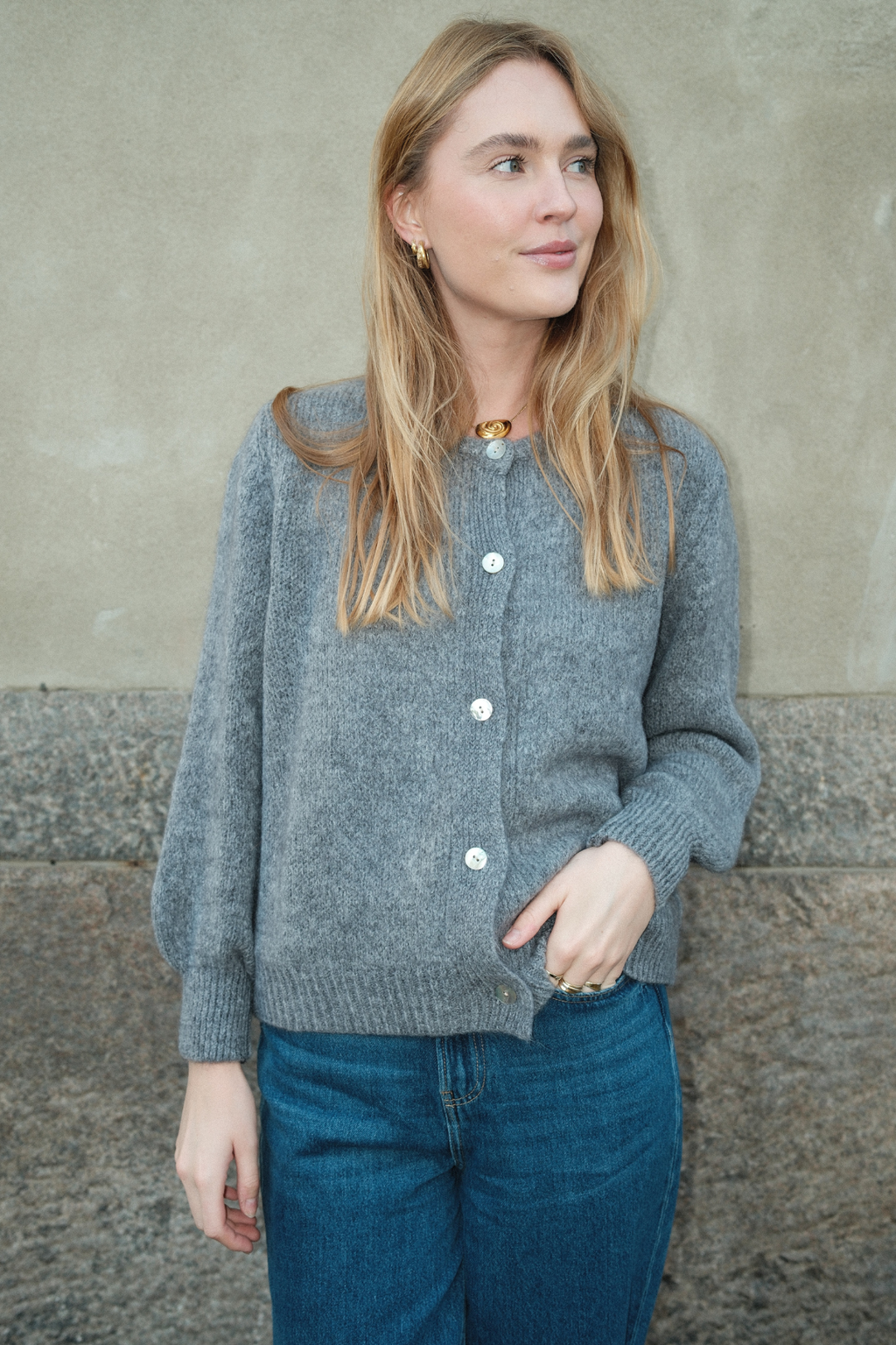Anna Cardigan - Dark Grey