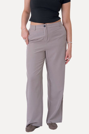 Pantalones clásicos de traje - gris