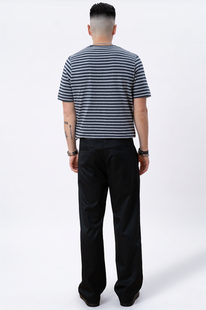 Nørregade Stripe - Mottled Black-Gray