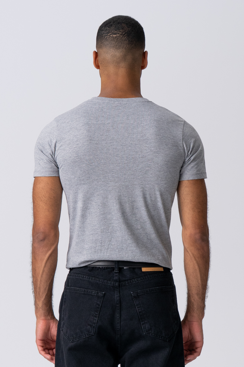 Camiseta muscular - gris claro