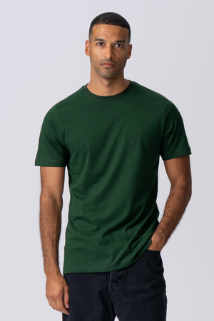 Basic Camiseta - Verde oscuro