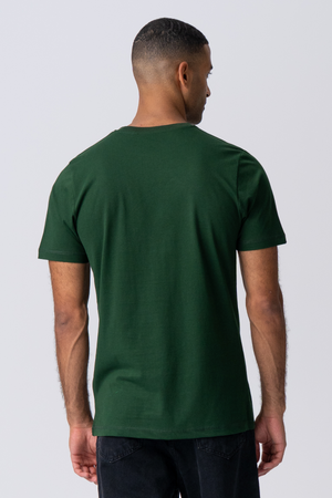 Basic Camiseta - Verde oscuro