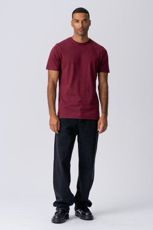 Basic Camiseta - Burdeos