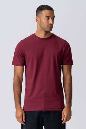 Basic Camiseta - Burdeos