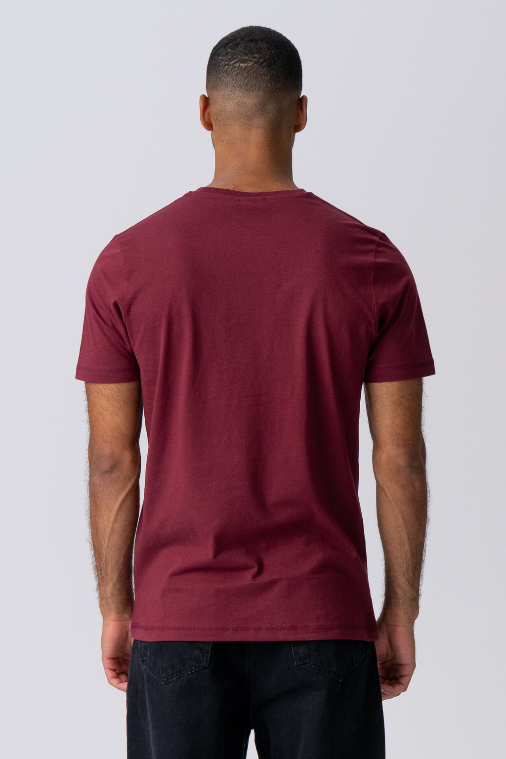 Basic Camiseta - Burdeos