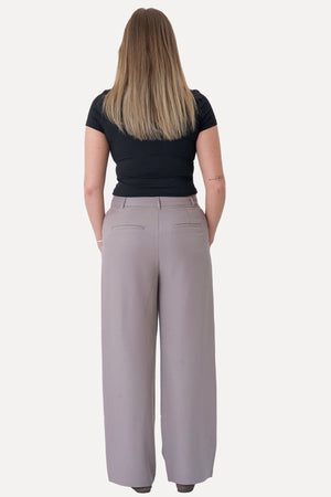 Pantalones clásicos de traje - gris
