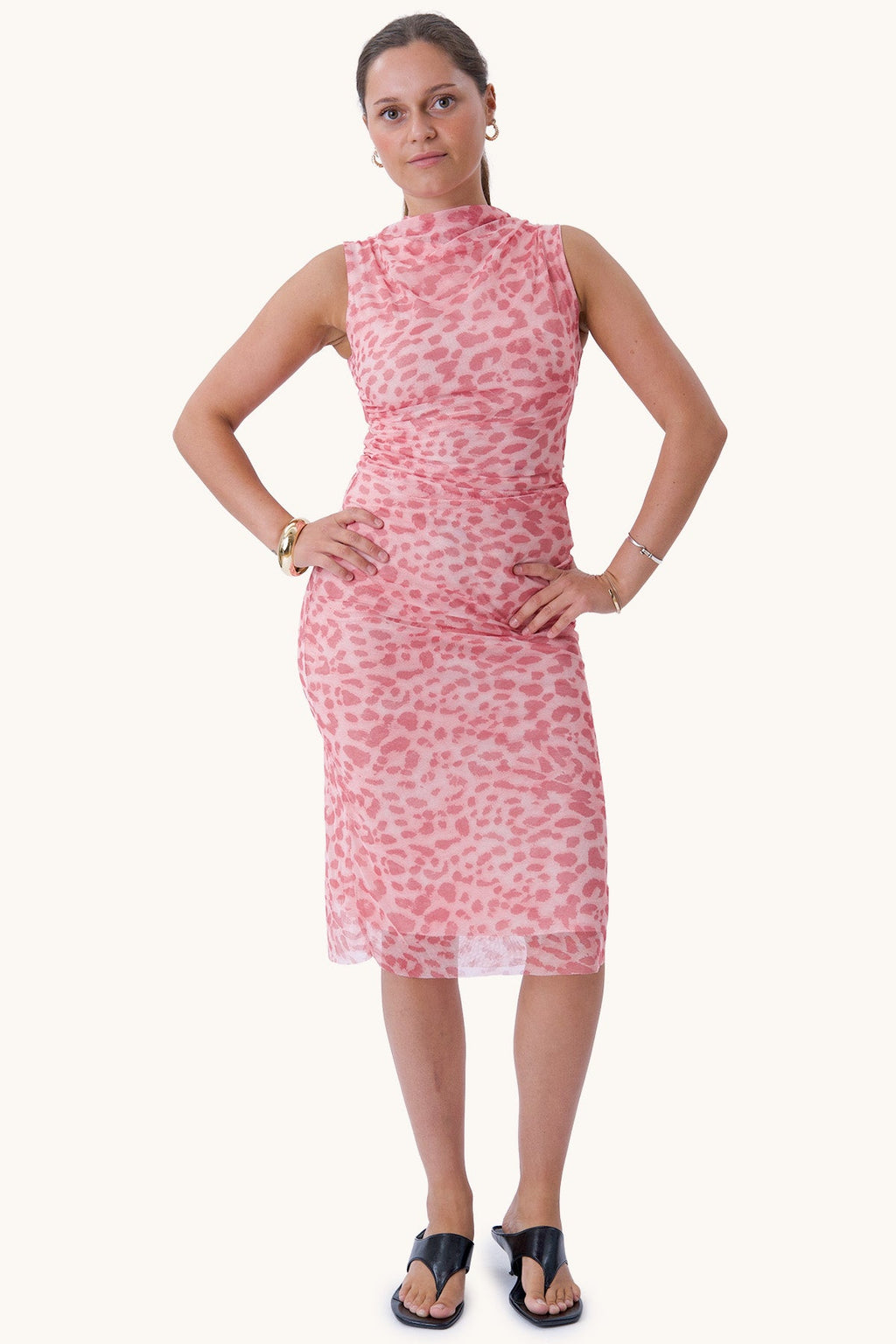 Saga Dress - Powder Pink