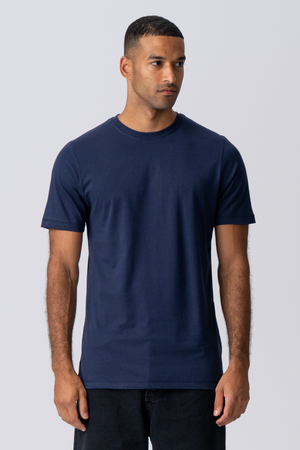 Basic Camiseta - Azul marino