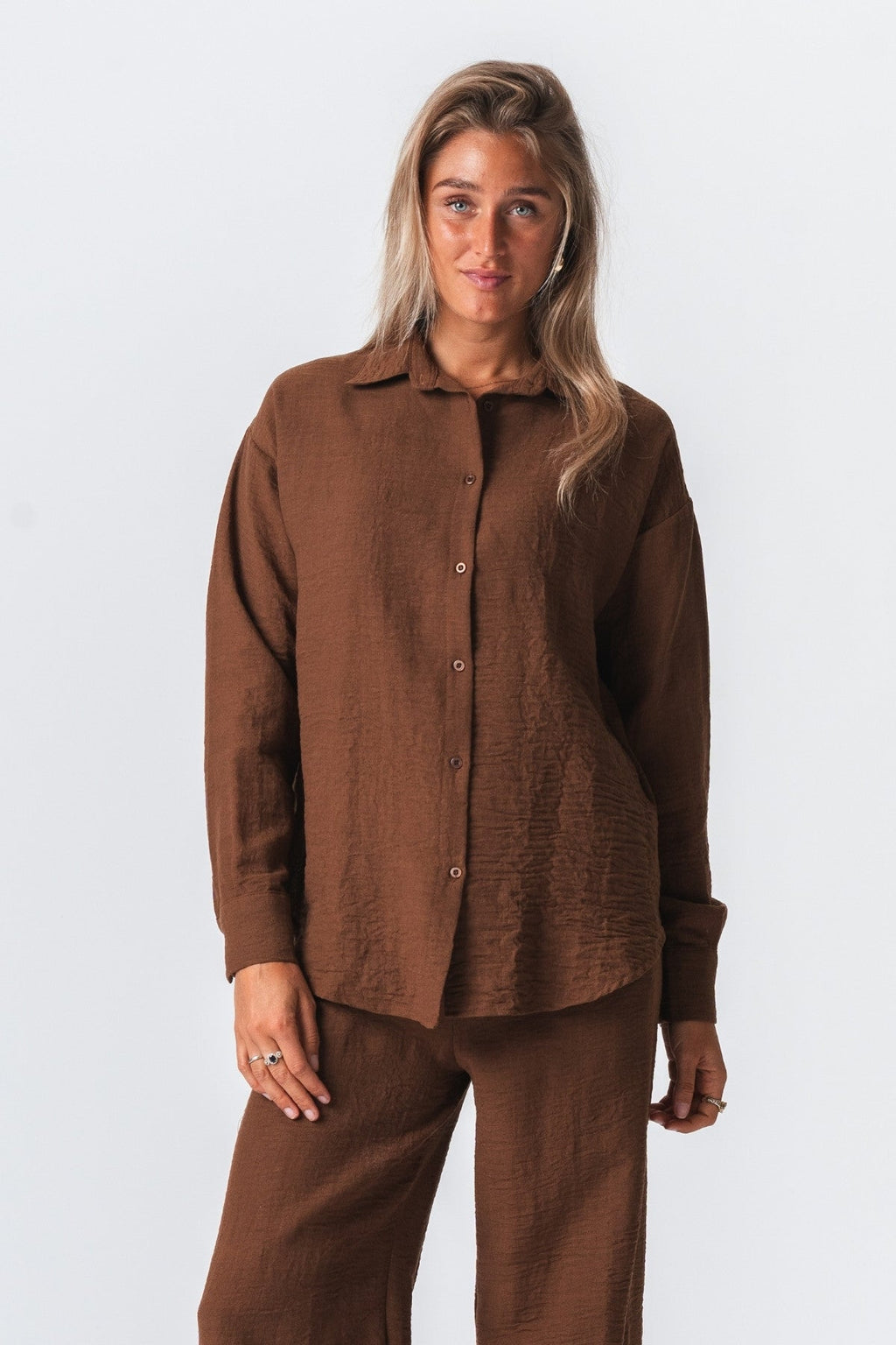 Camisa de Lilly - Brown