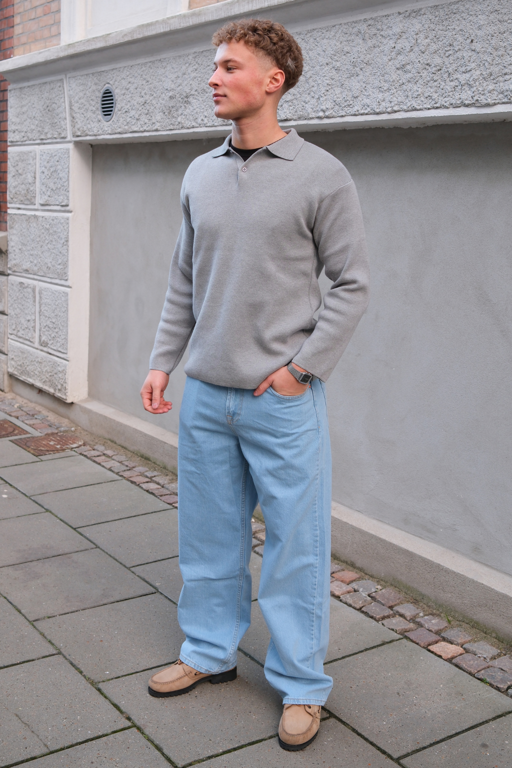 Guillermo Regular Vaqueros - Denim azul claro