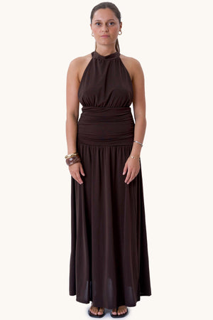 Vestido Olivia - Marrón