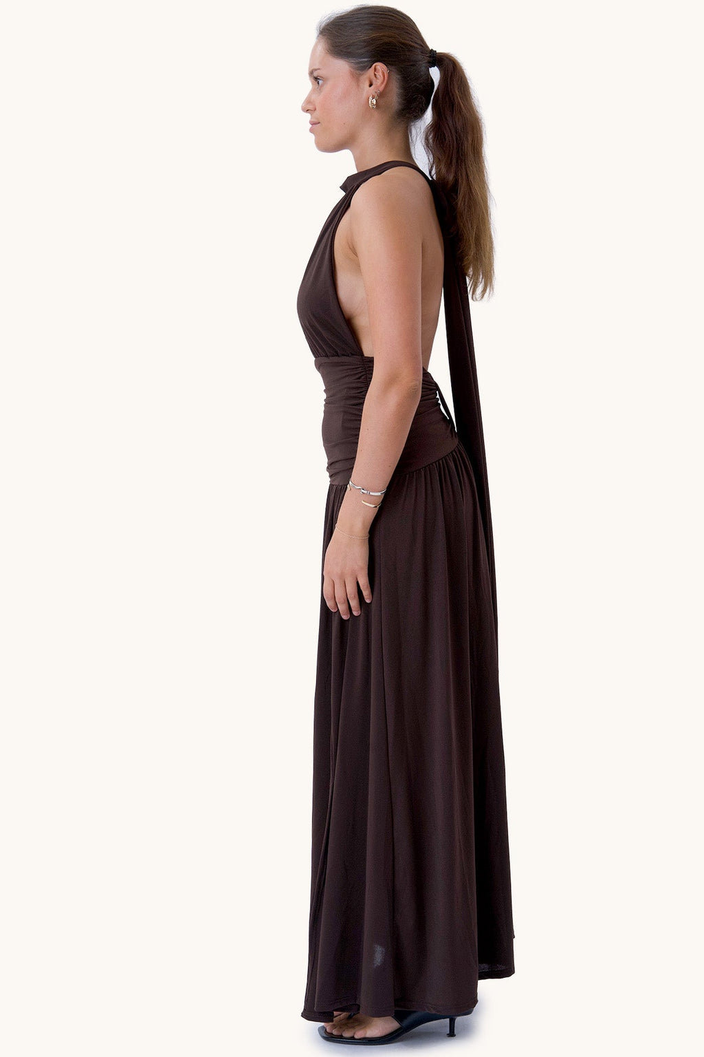 Olivia Dress - Brown