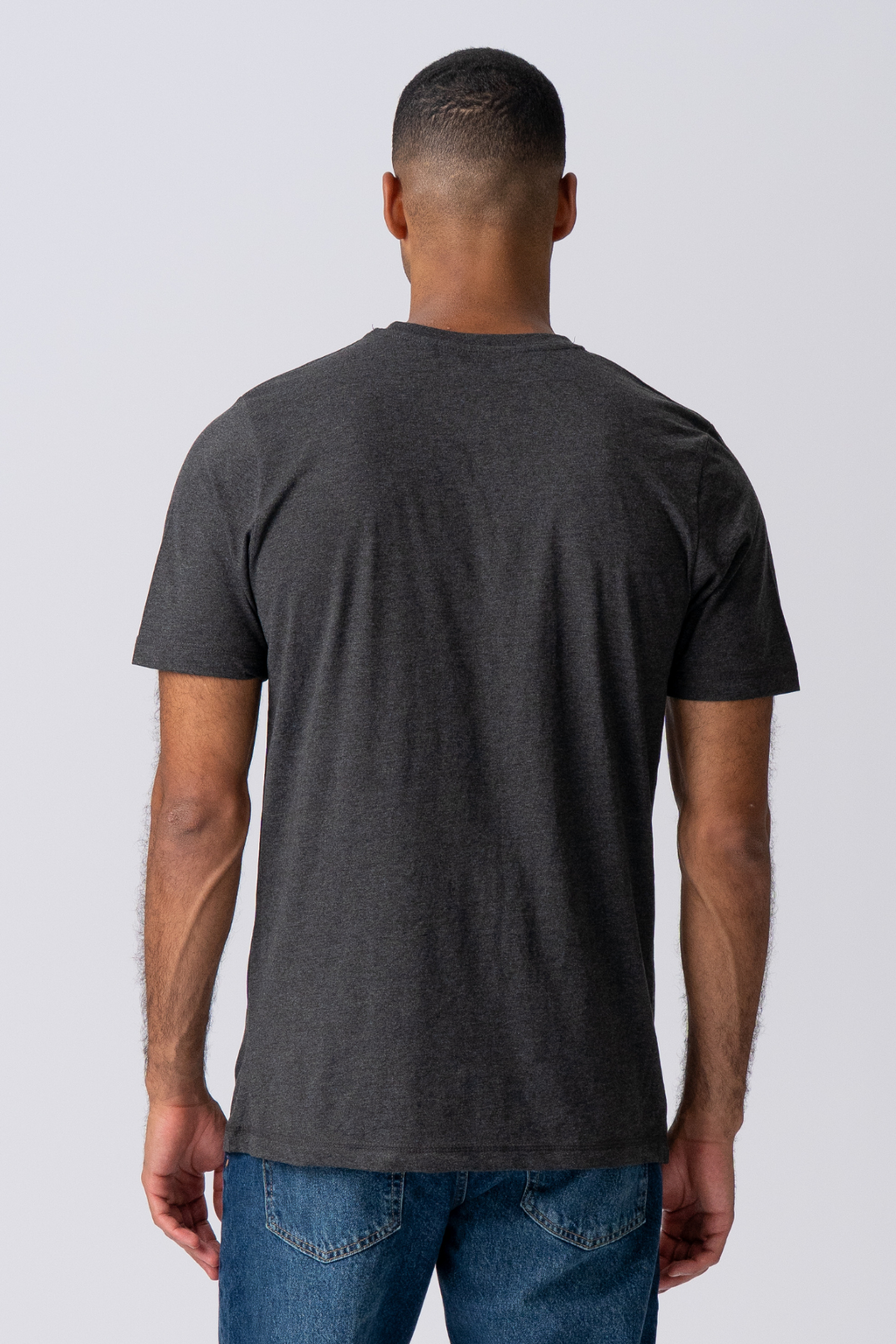 Basic Camiseta - Gris oscuro