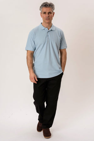 Basic Polo - Azul claro