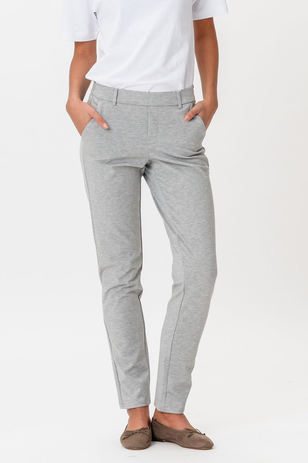 haylie Pants - Gris claro