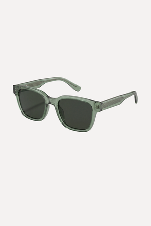 Gafas de sol Simon Transparente-Verde