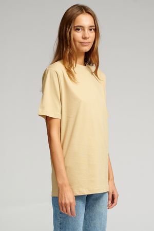 Camiseta de gran tamaño - beige