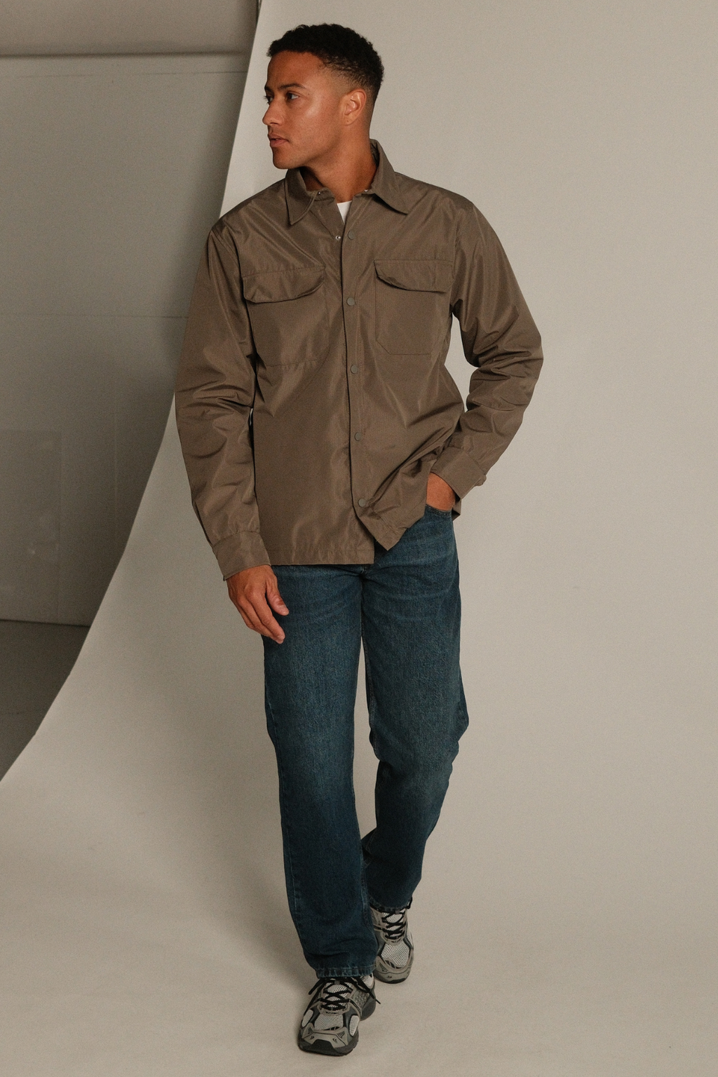 Overshirt Oliver - Oliva