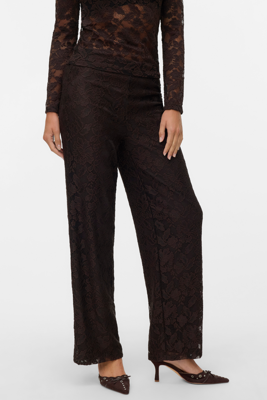 Neline Wide Pant - Torte de chocolate