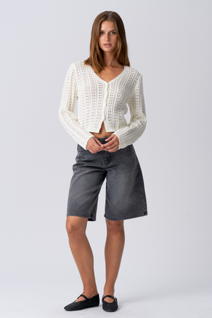 Denim Jorts - Denim negro