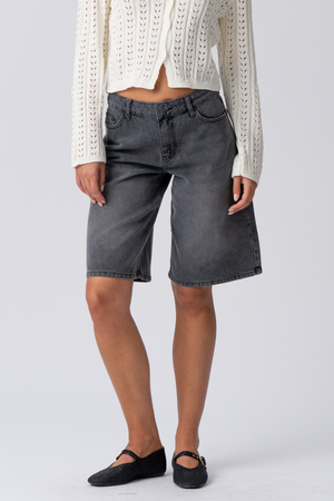 Denim Jorts - Denim negro