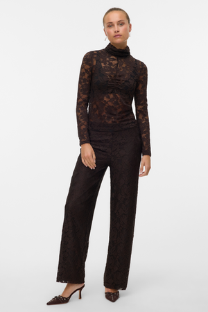 Neline Wide Pant - Torte de chocolate