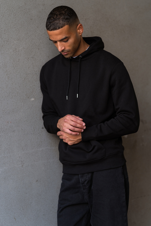 Sudadera con capucha - Negra