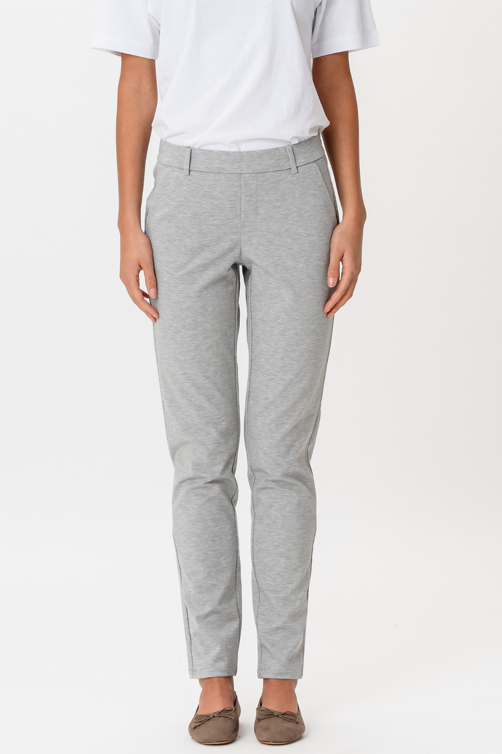 haylie Pants - Gris claro