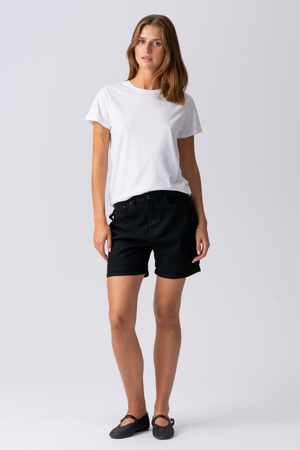 Los pantalones cortos de mezclilla de rendimiento originales - Denim negro