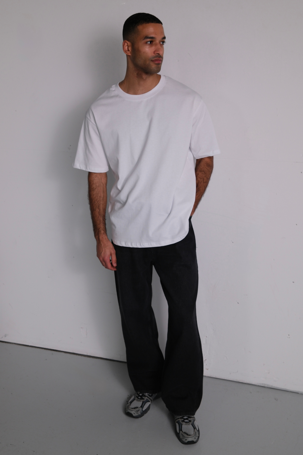 Vaqueros holgados - Negro